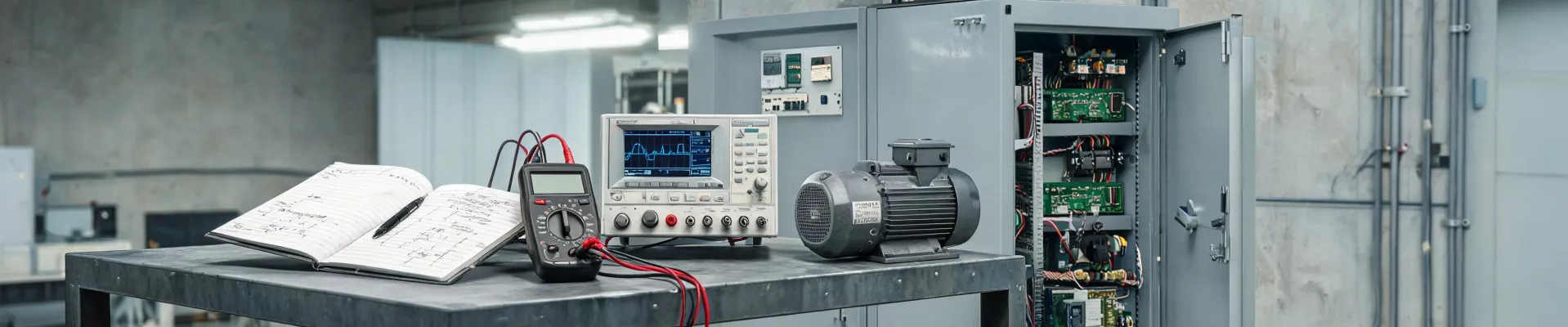 Variable frequency drive technical article workspace